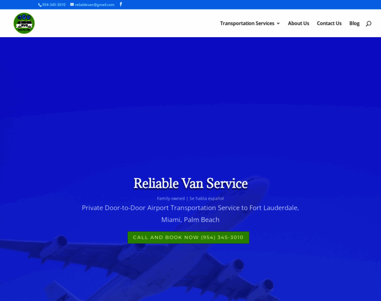 Reliablevanservice.com thumbnail
