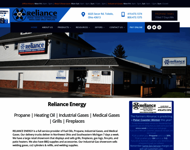 Reliance-energy.com thumbnail
