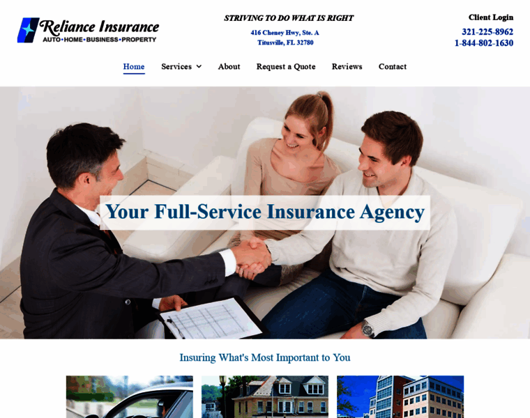 Relianceinsure.com thumbnail