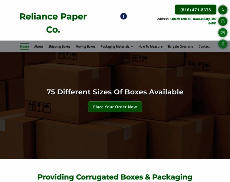 Reliancepaper.com thumbnail