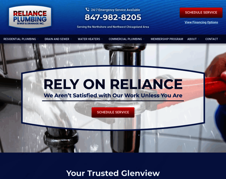 Relianceplumbing.com thumbnail