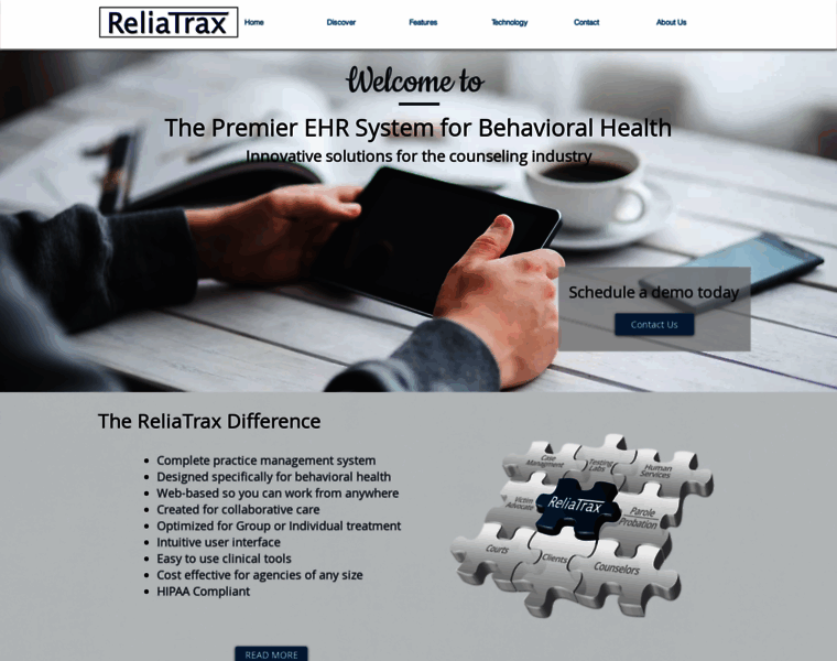 Reliatrax.net thumbnail