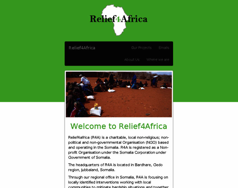 Relief4africa.org thumbnail