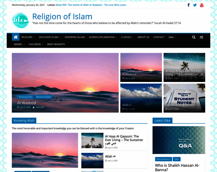 Religion-of-islam.com thumbnail