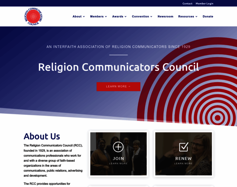 Religioncommunicators.org thumbnail