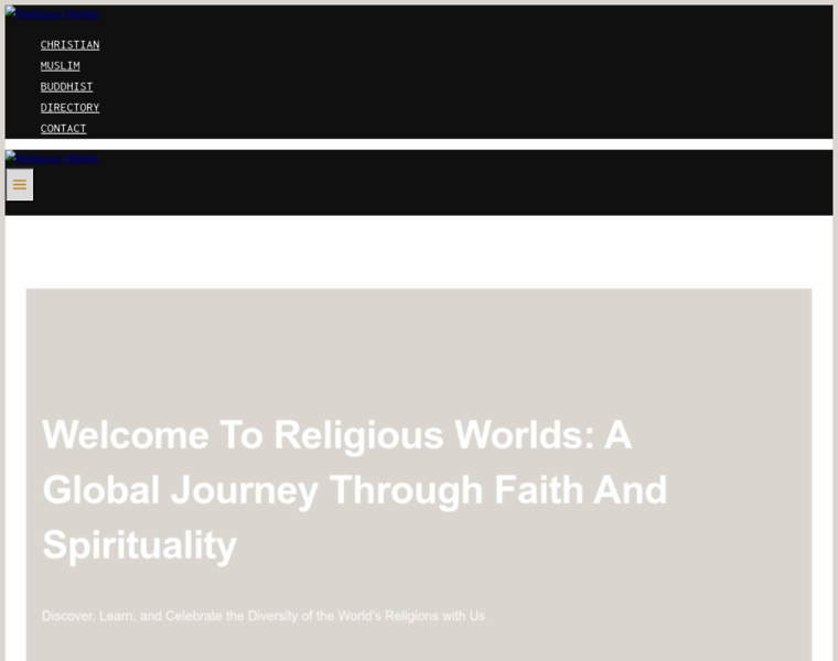 Religiousworlds.com thumbnail