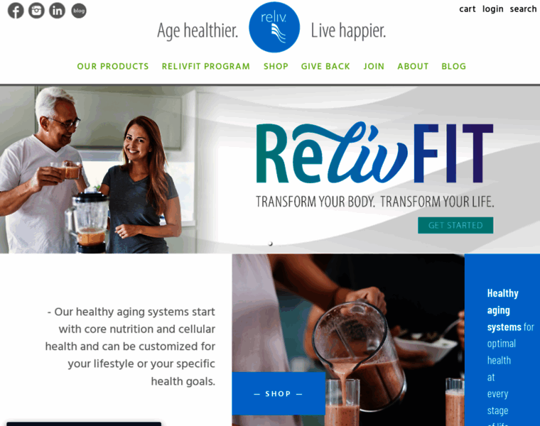 Reliv.com thumbnail Reliv.com thumbnail