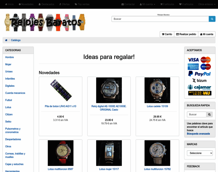 Relojes-baratos.com thumbnail