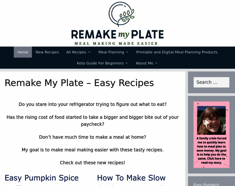 Remakemyplate.com thumbnail