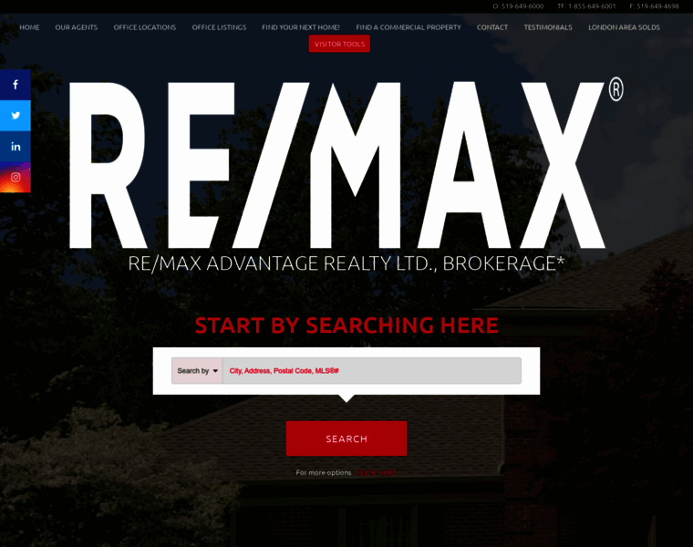Remax-advantage-on.com thumbnail