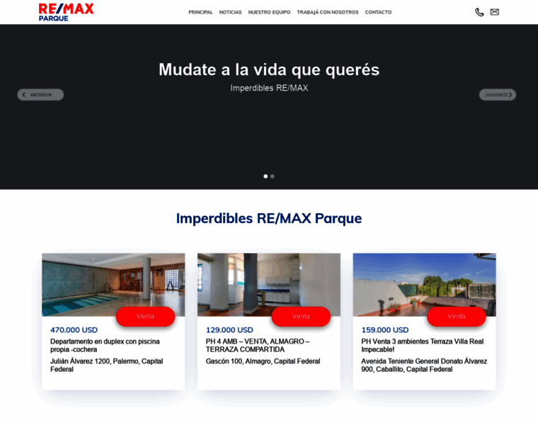 Remax-parque.com.ar thumbnail