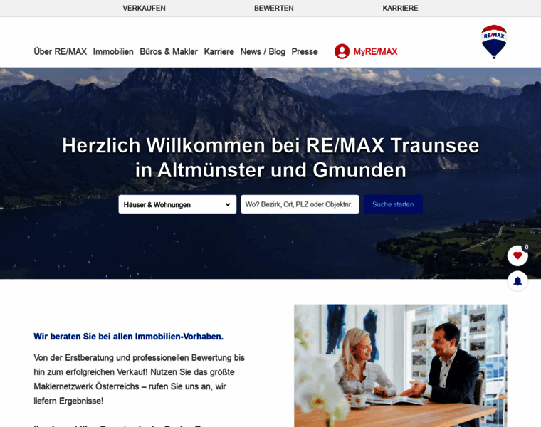 Remax-traunsee.at thumbnail