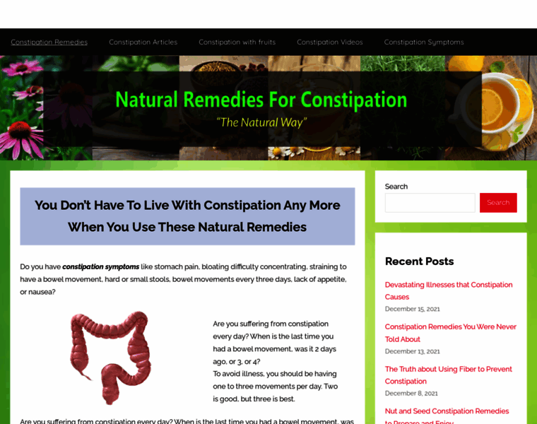 Remedies-for-constipation.com thumbnail