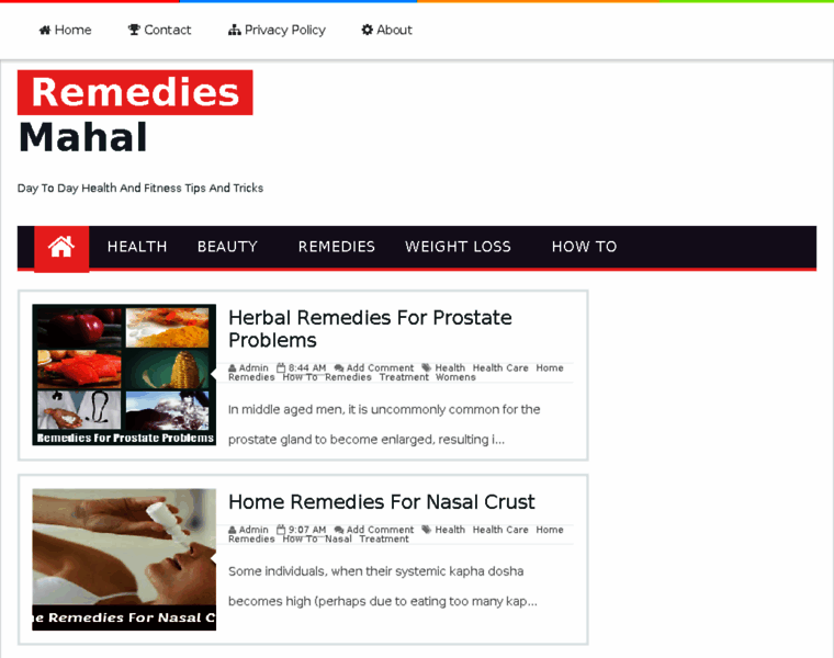 Remediesmahal.com thumbnail