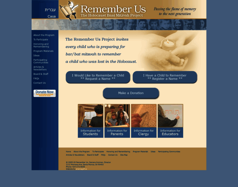 Remember-us.org thumbnail