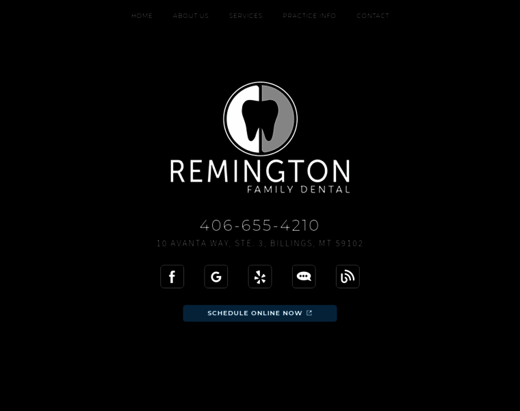 Remingtonfamilydental.com thumbnail
