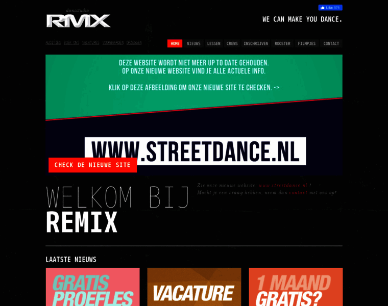 Remixstreetdance.nl thumbnail