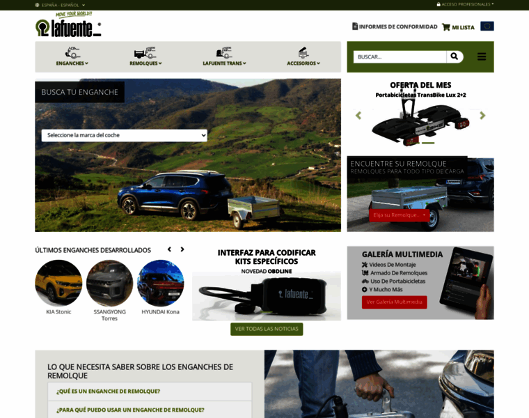 Remolqueslafuente.com thumbnail