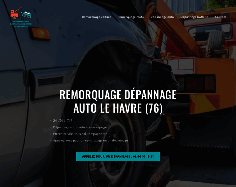 Remorquage-depannage-auto-lehavre76.com thumbnail