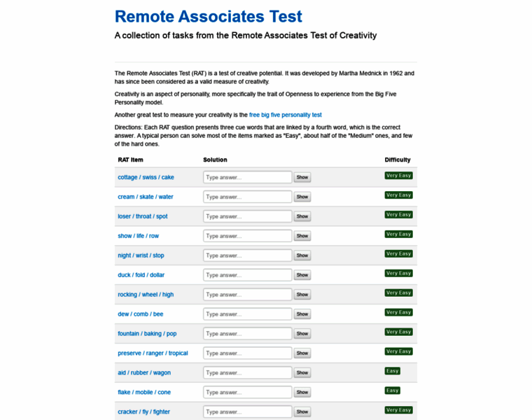 Remote-associates-test.com thumbnail