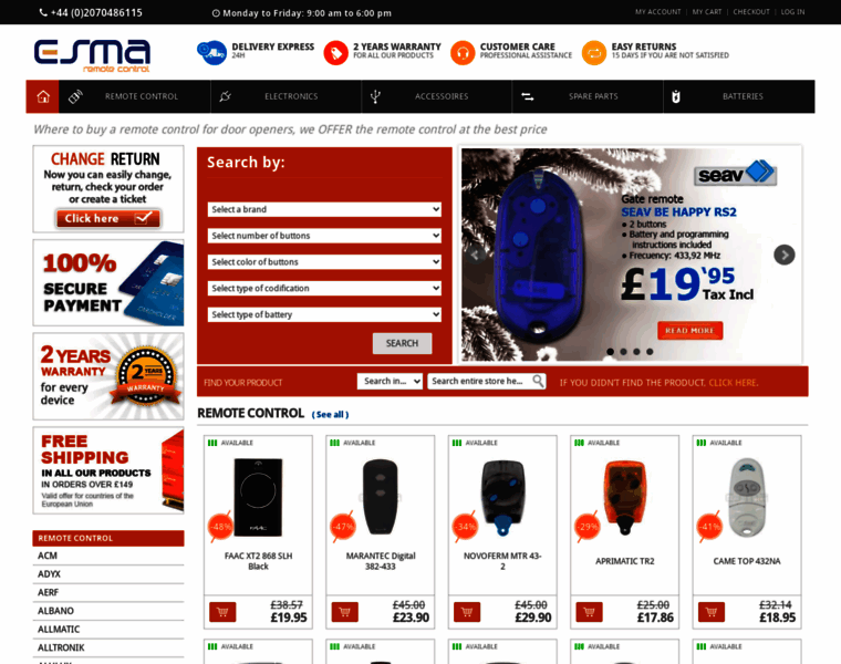 Remote-control-esma.co.uk thumbnail