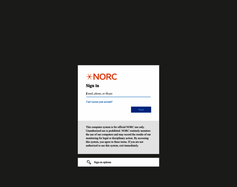 Remote.norc.org thumbnail