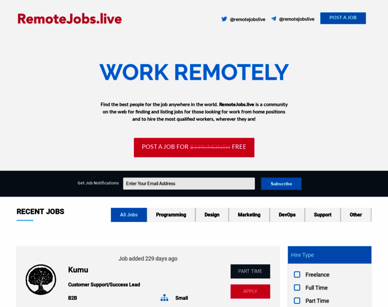 Remotejobs.live thumbnail