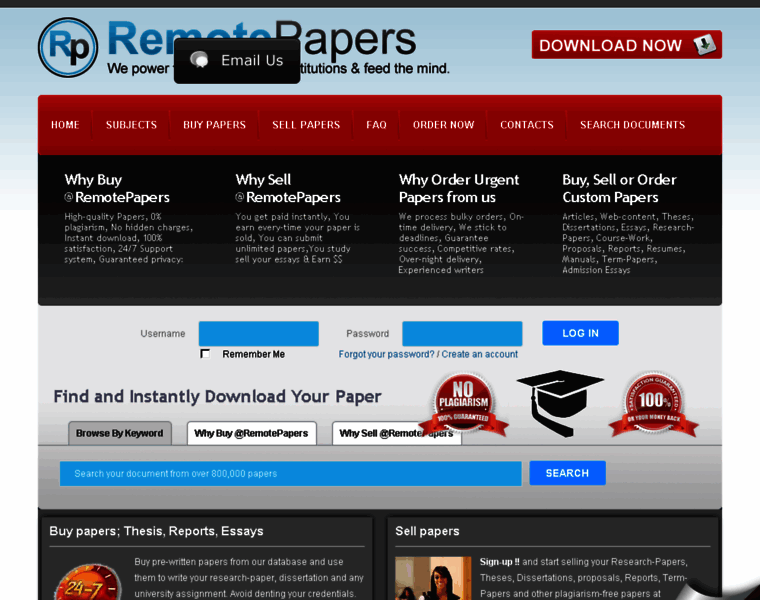 Remotepapers.com thumbnail