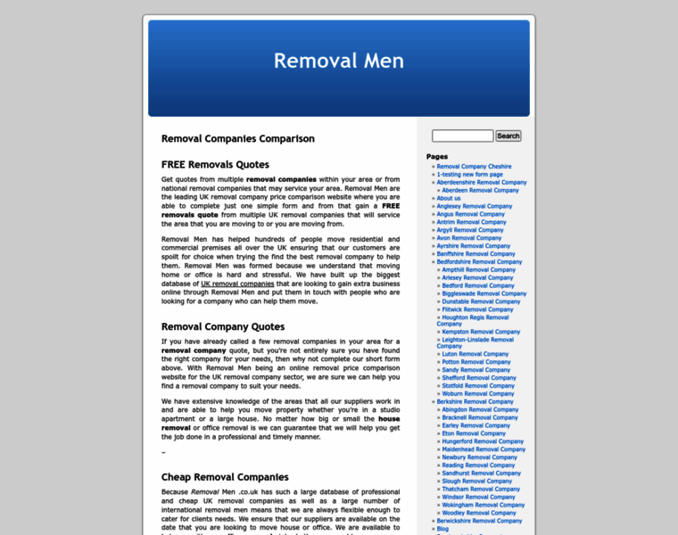 Removalmen.co.uk thumbnail