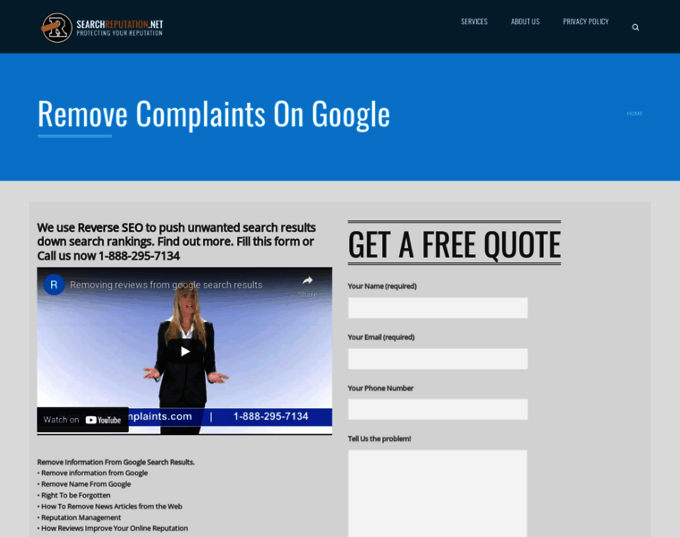 Removingcomplaints.com thumbnail