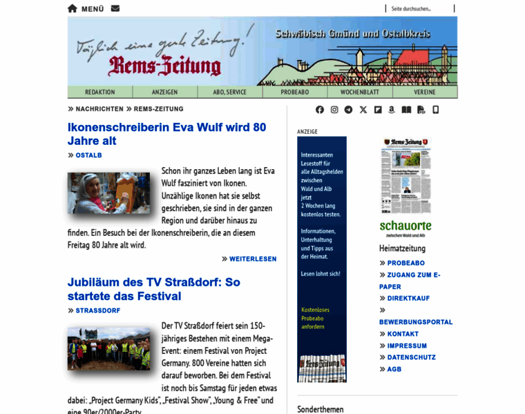Remszeitung.de thumbnail