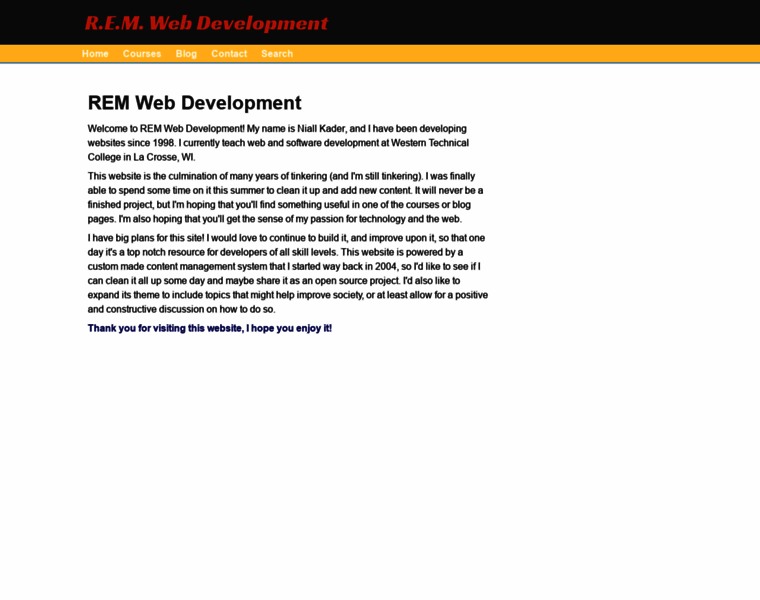 Remwebdevelopment.com thumbnail