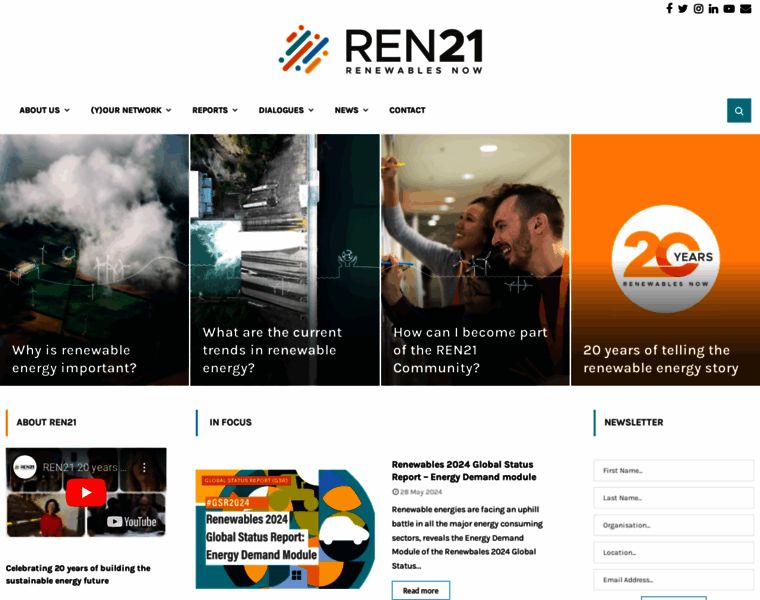 Ren21.net thumbnail