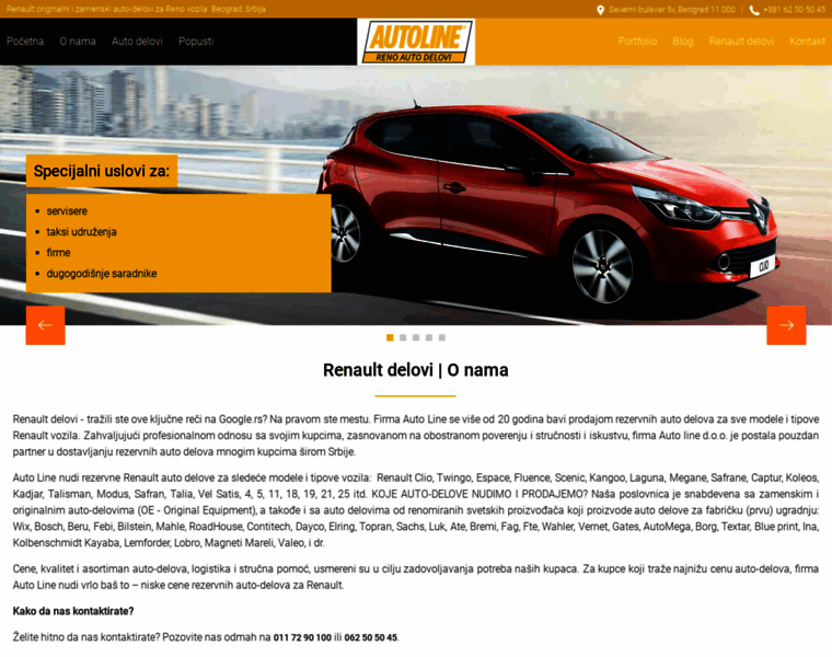 Renault-delovi.com thumbnail