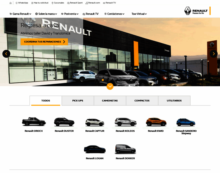 Renault.com.pa thumbnail