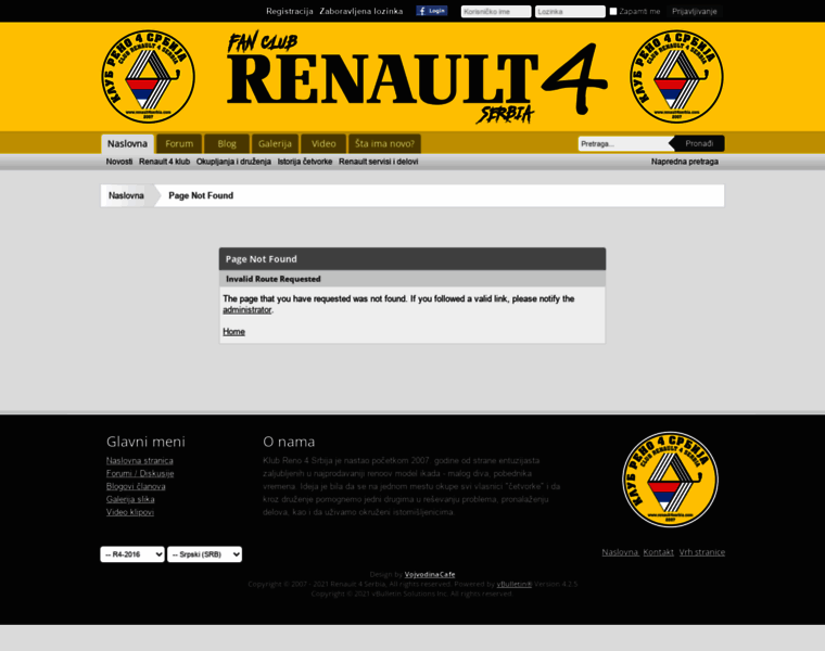 Renault4serbia.com thumbnail
