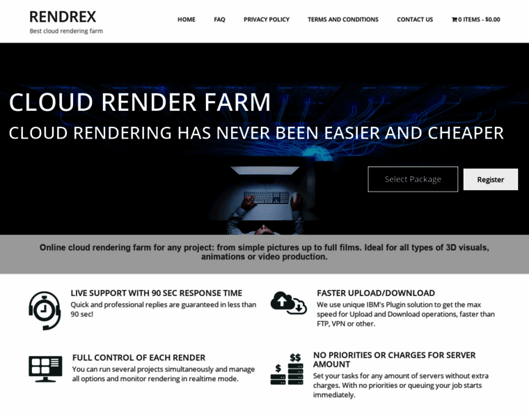 Rendrex.com thumbnail