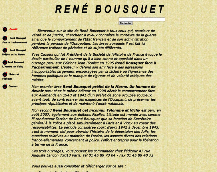 Rene-bousquet.com thumbnail
