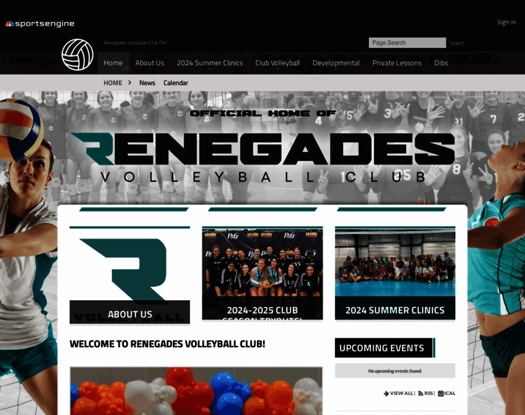 Renegadesvolleyballclub.com thumbnail