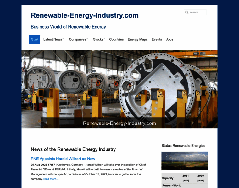 Renewable-energy-industry.com thumbnail