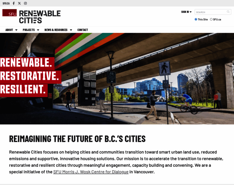 Renewablecities.ca thumbnail