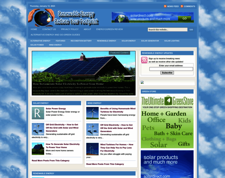Renewableenergygreen.com thumbnail