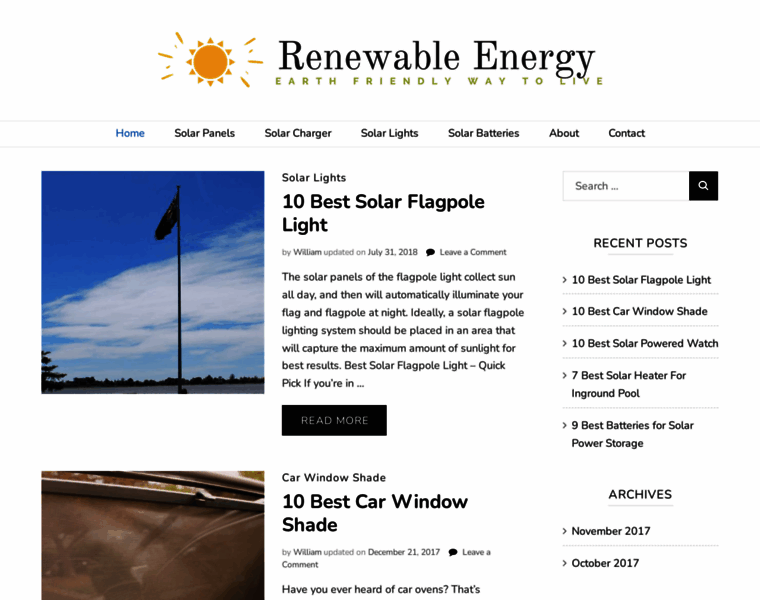 Renewableenergypicks.com thumbnail