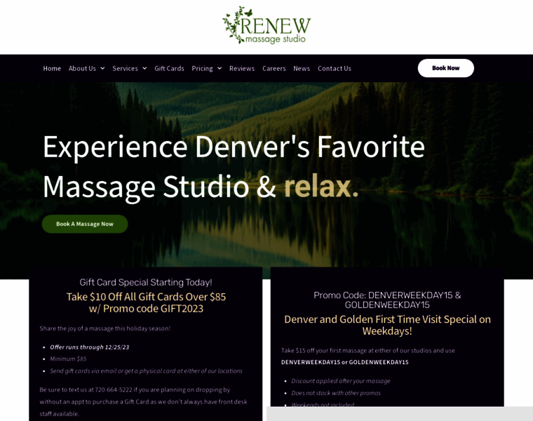Renewmassagestudio.com thumbnail