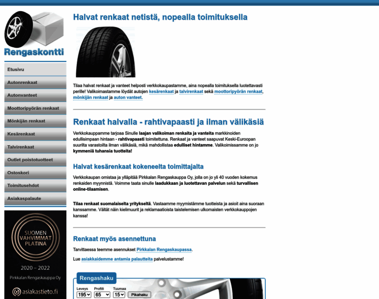 Rengaskontti.fi thumbnail
