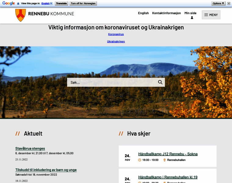 Rennebu.kommune.no thumbnail