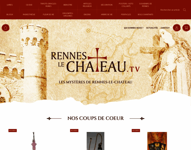 Rennes-le-chateau.tv thumbnail