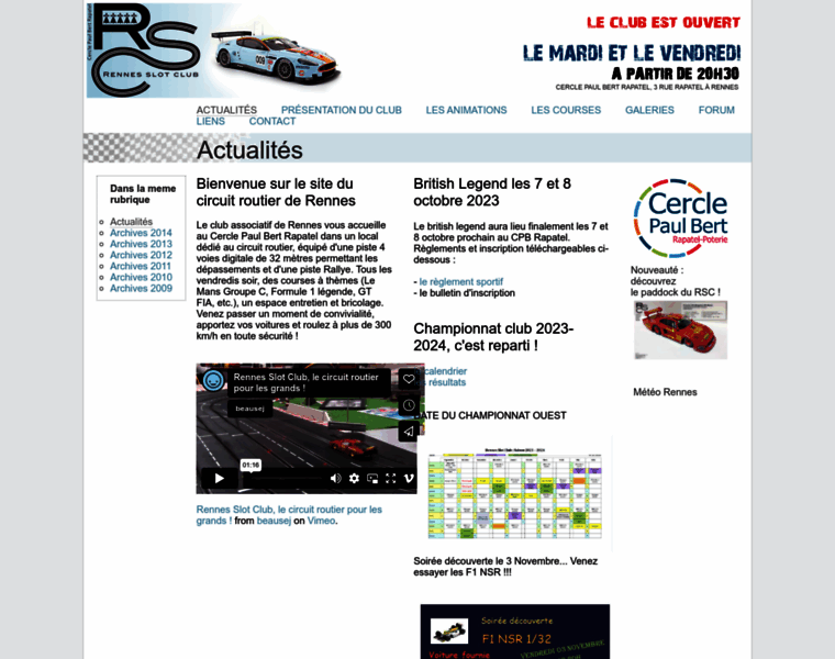 Rennes-slot-club.org thumbnail