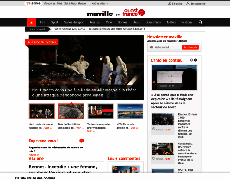 Rennes.maville.com thumbnail