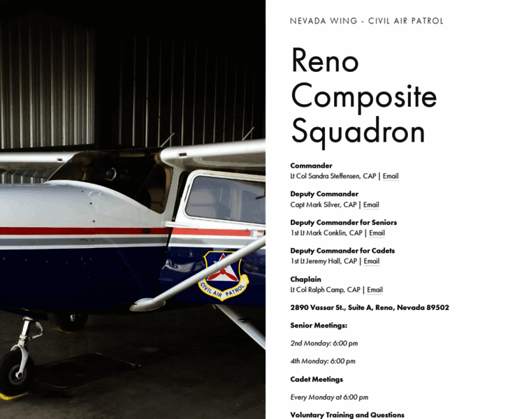 Renocompositesquadron.org thumbnail